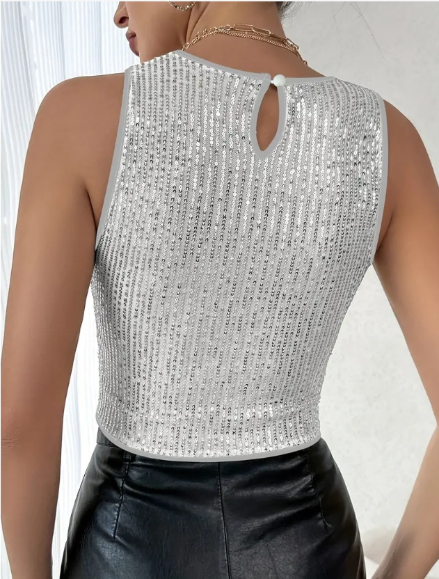 GR | Sparkling Sequin Top For A Glamorous Look