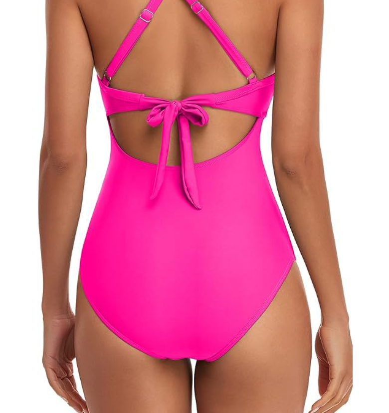 GR - Hollowed-out swimsuit