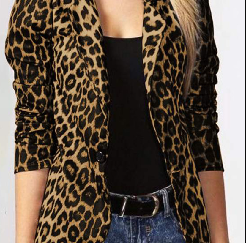 GR | Elegant business long blazer with