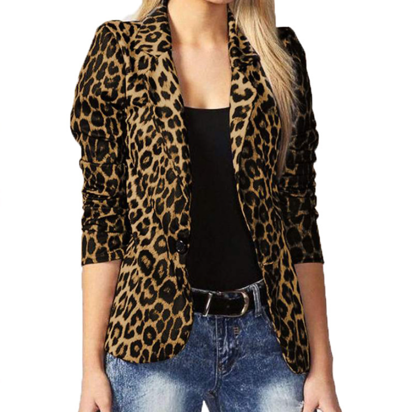 GR | Elegant business long blazer with