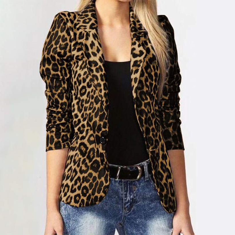 GR | Elegant business long blazer with