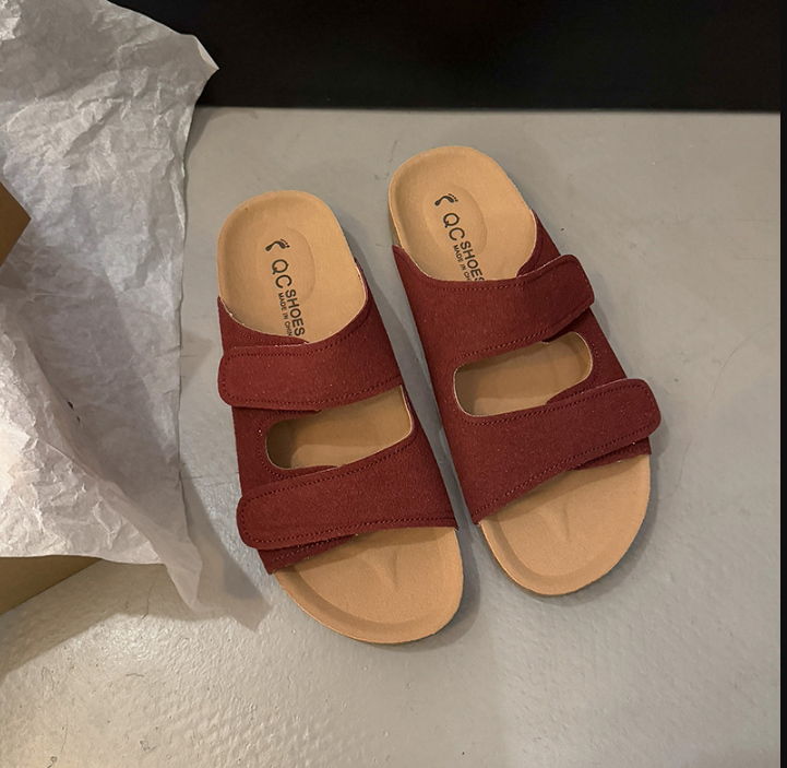 GR | Orthopedic sandals with Velcro closure