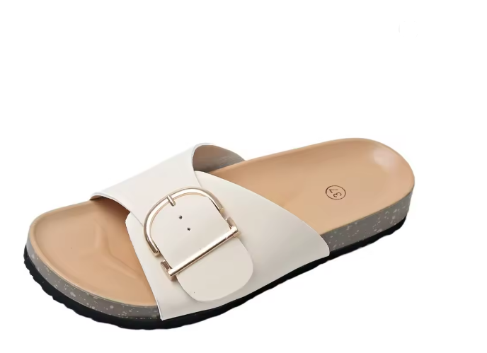 GR | Orthopedic Flat Sandals with Adjustable Buckle Strap