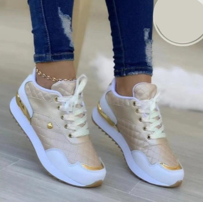 GR | Comfortable leather women's sneakers
