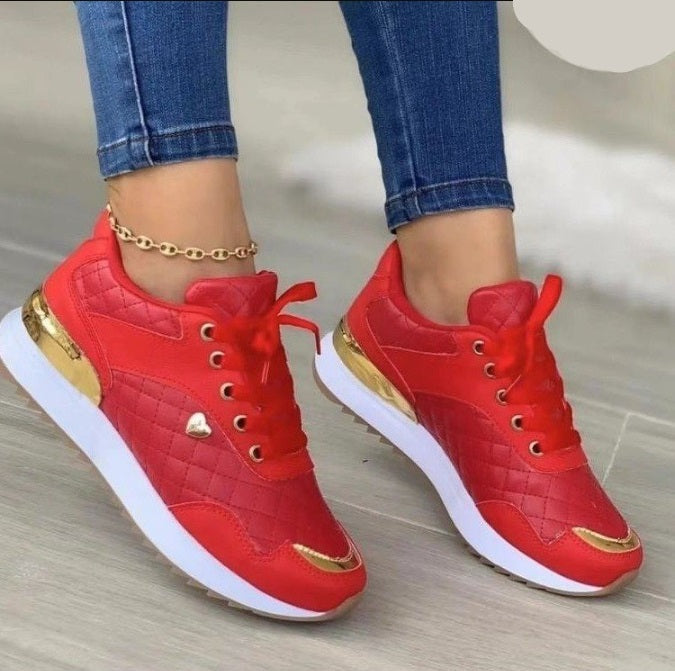 GR | Comfortable leather women's sneakers