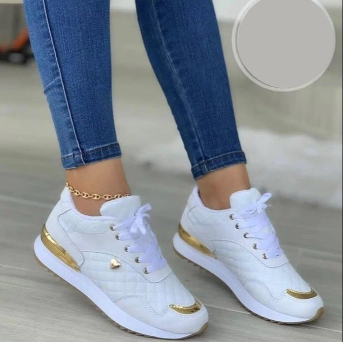 GR | Comfortable leather women's sneakers