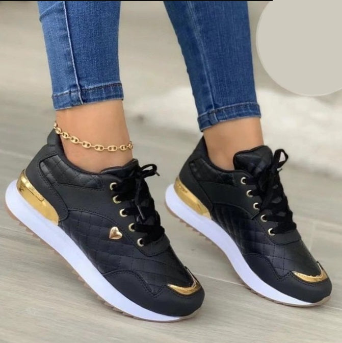 GR | Comfortable leather women's sneakers