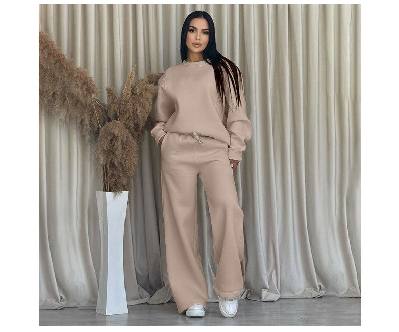 Damen Sport-Fleece-Set mit hochwertigem Reißverschluss und praktischem Taschen GR