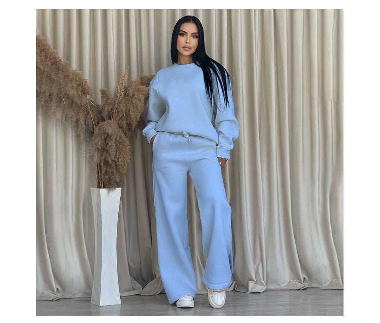 Damen Sport-Fleece-Set mit hochwertigem Reißverschluss und praktischem Taschen GR