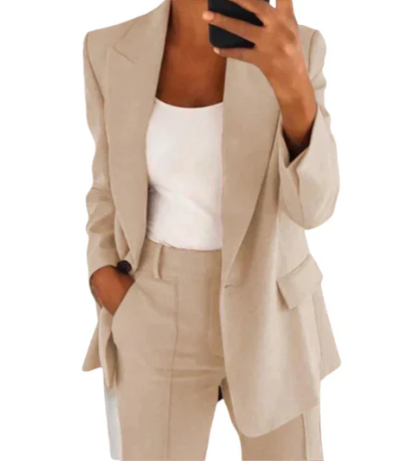 GR | Blazer suit with jacket and trousers