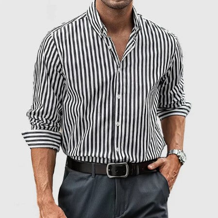 GR | Striped cotton shirt