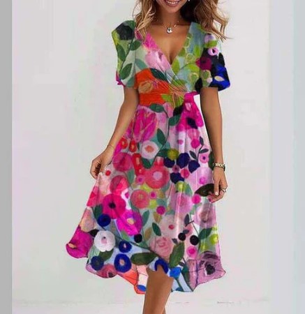 GR | Color Play Dress