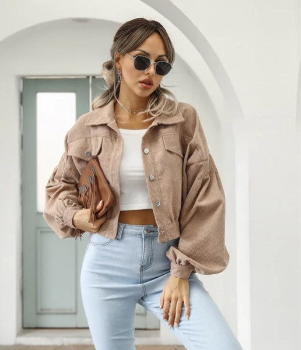 GR | Short spring jacket for women