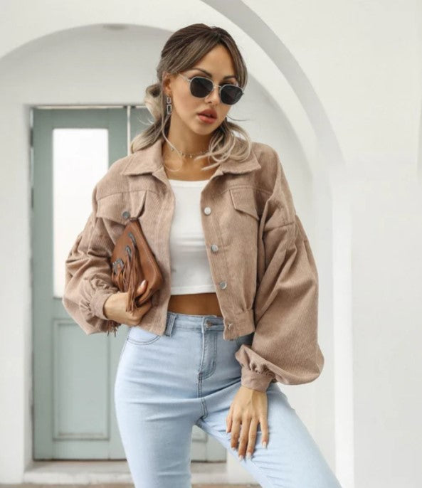 GR | Short spring jacket for women