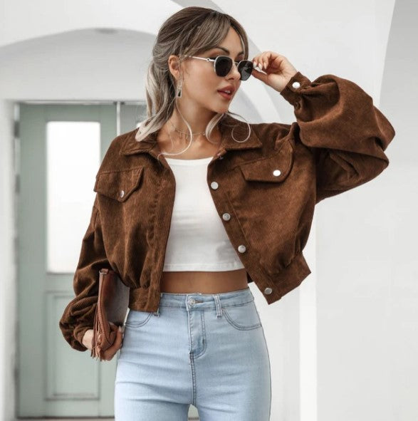 GR | Short spring jacket for women