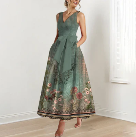 GR | Traumkleid aus Grüner Seide