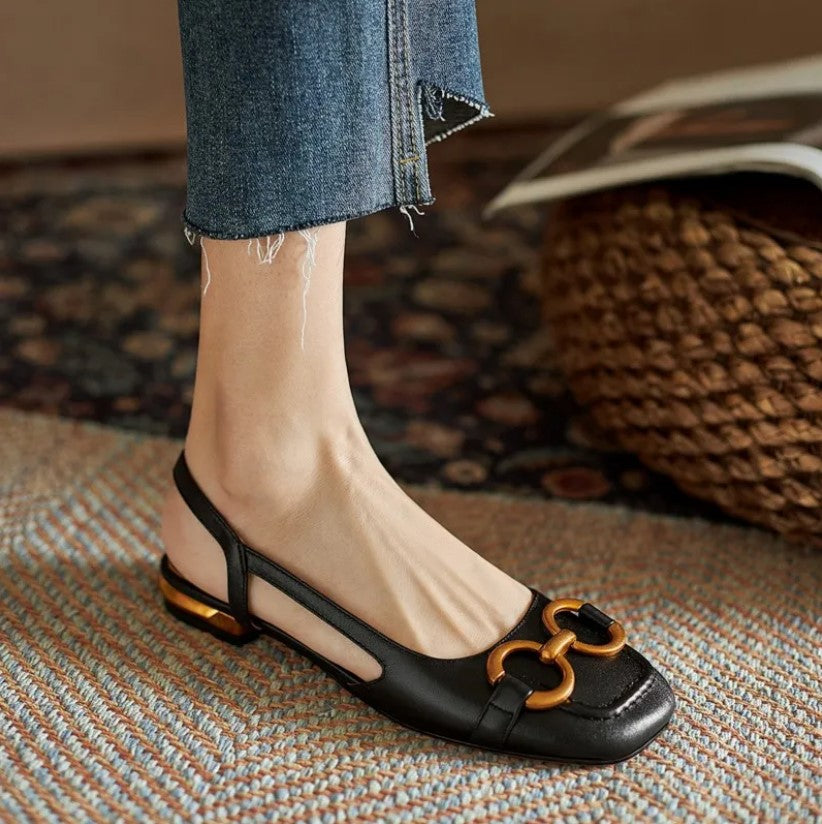 GR | Orthopedic buckle sandals