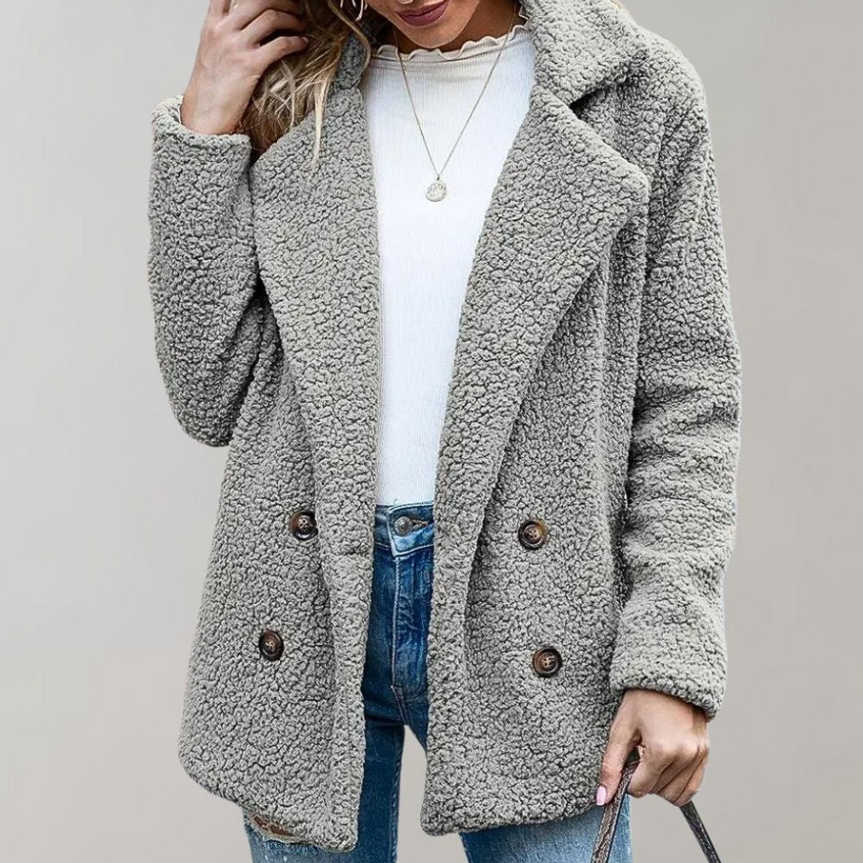 GR | Warm and fluffy women's jacket