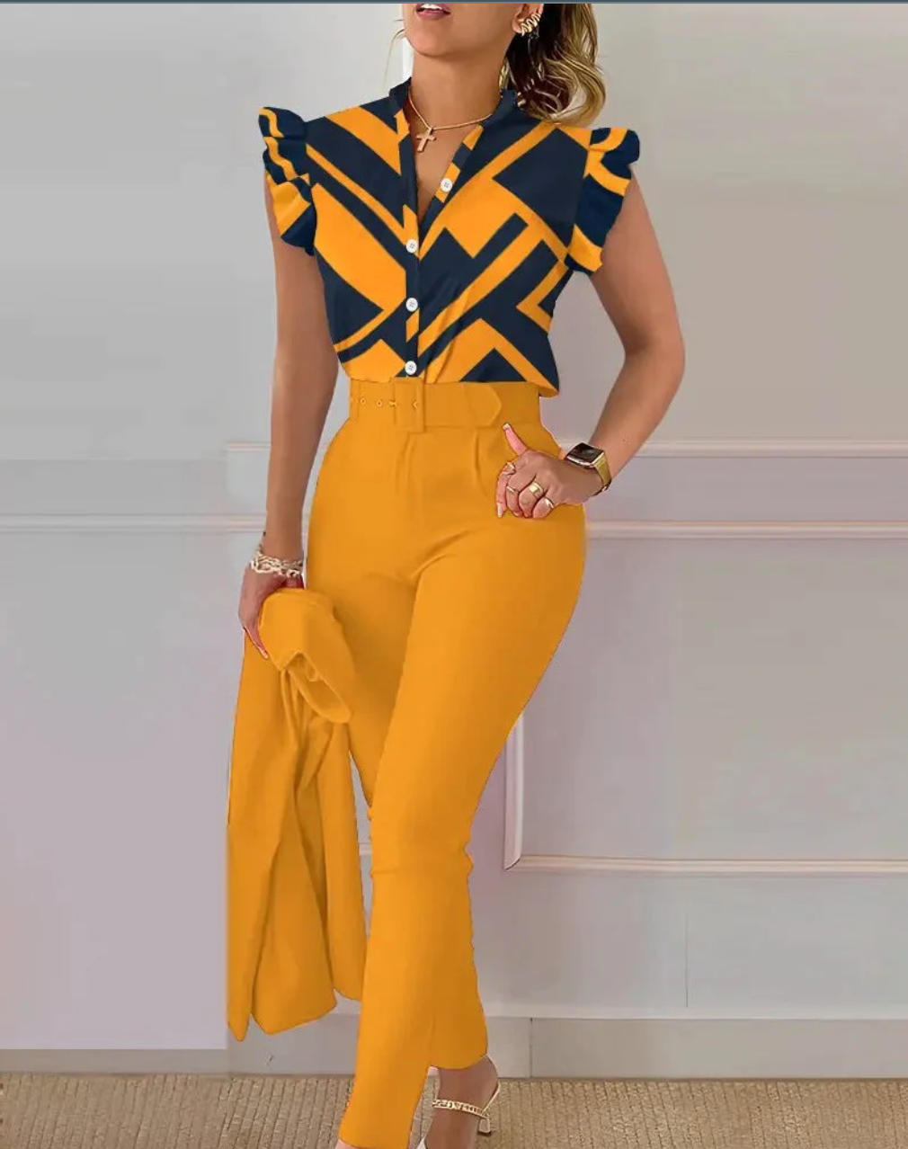 GR | Elegant two-piece set for summer