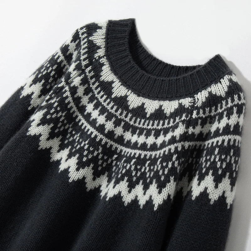 GR | Rundhals Strickpullover