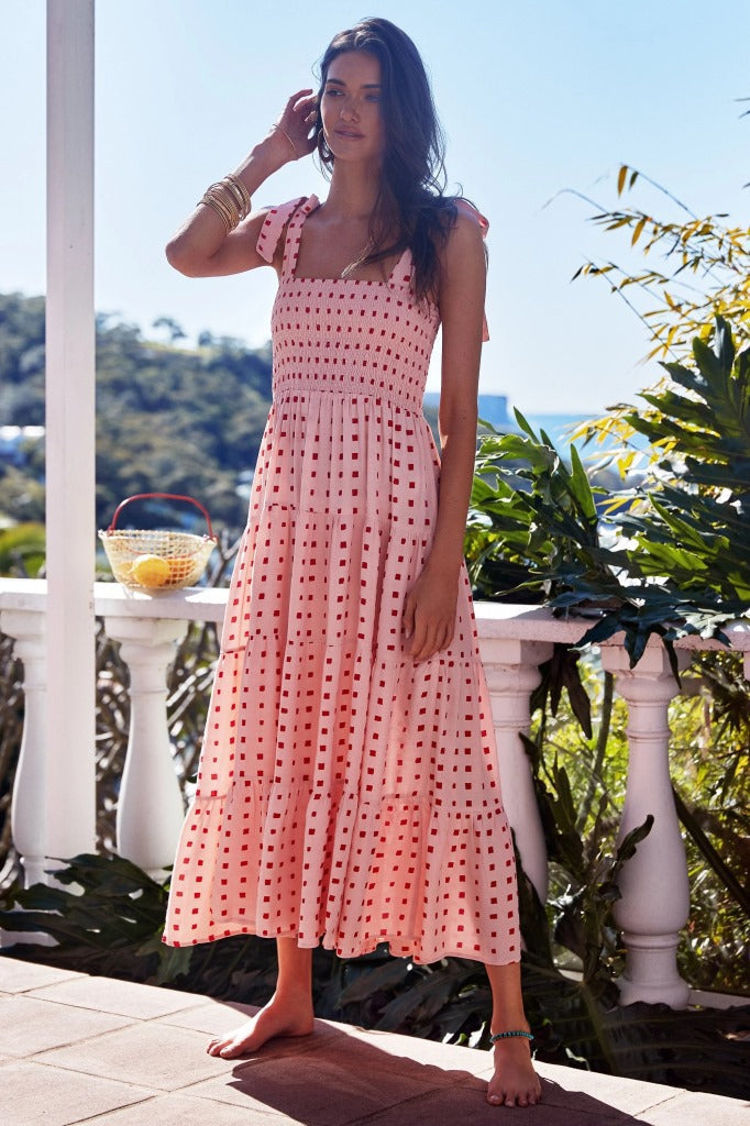 GR - Lässiges Midi-Kleid mit Rüschen