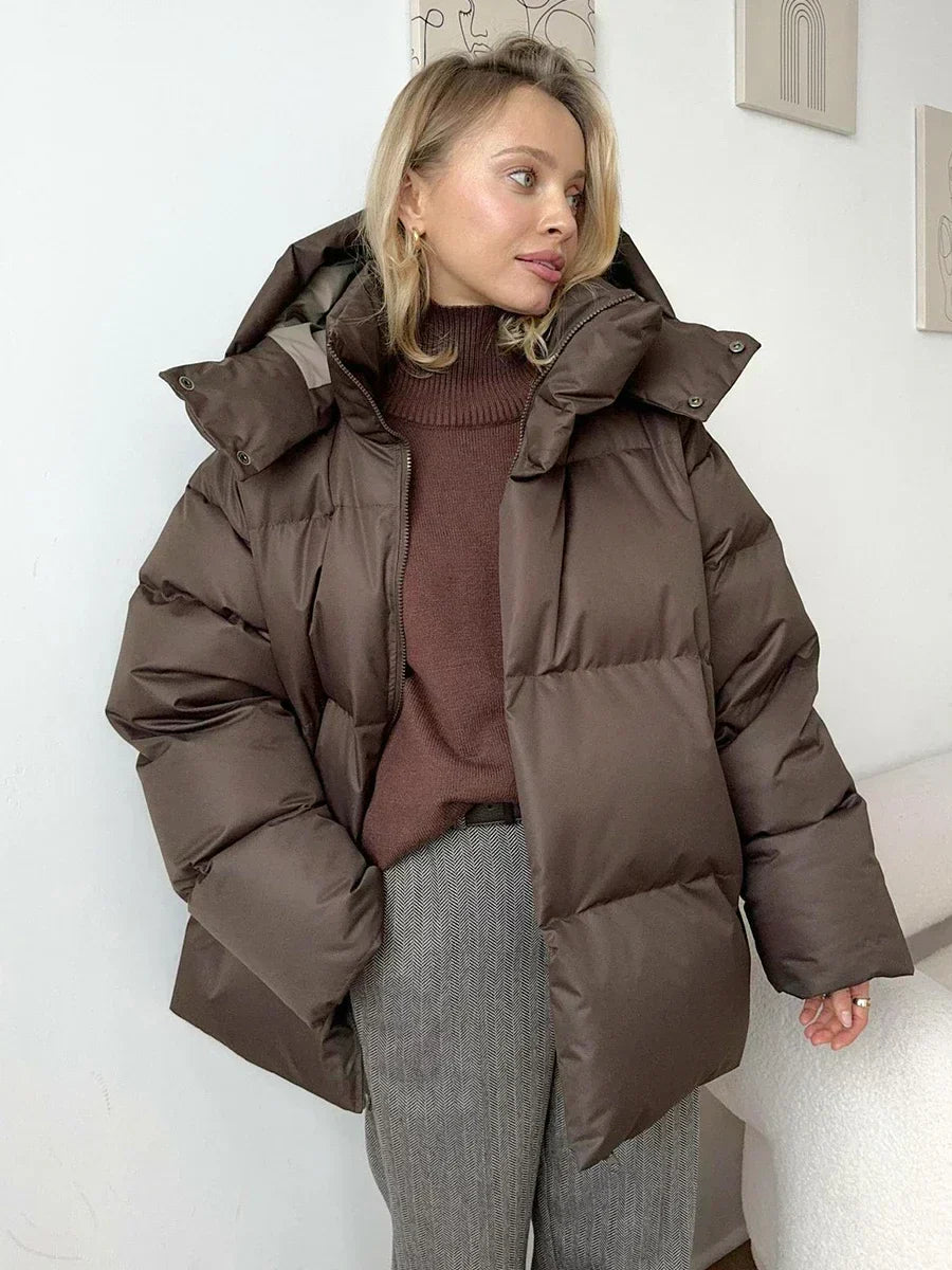 GR | Quilted women's winter jacket