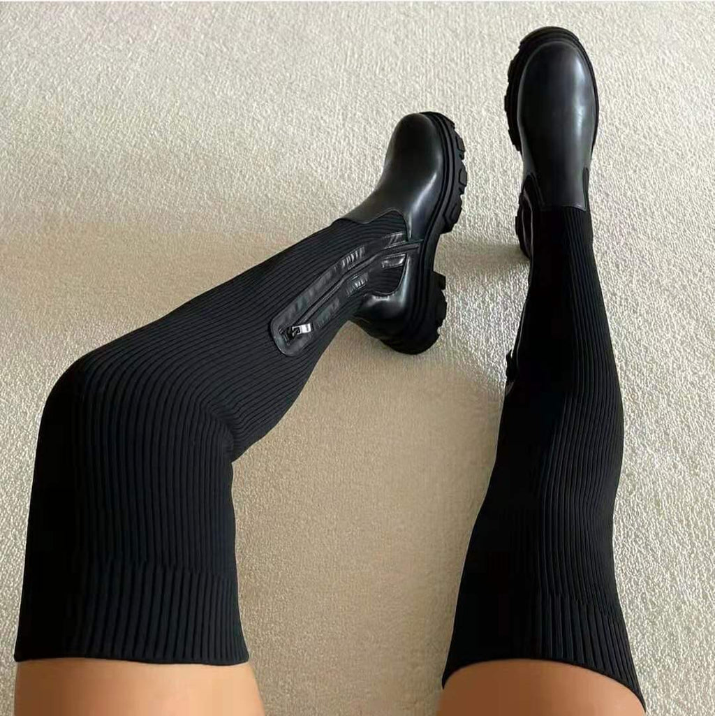GR | Stylish over-the-knee sock boots for every occasion