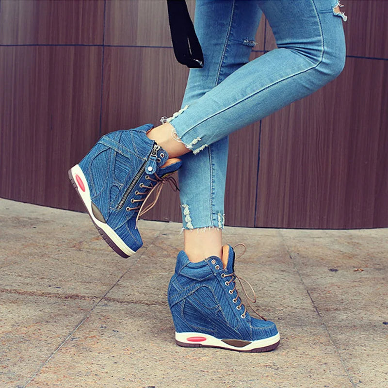 GR | No Hurry Wedge Sneakers