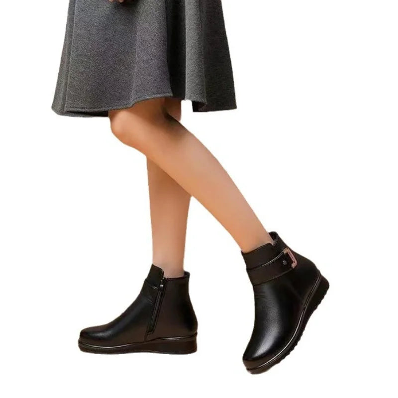 GR - Elegant ankle boots with warm lining