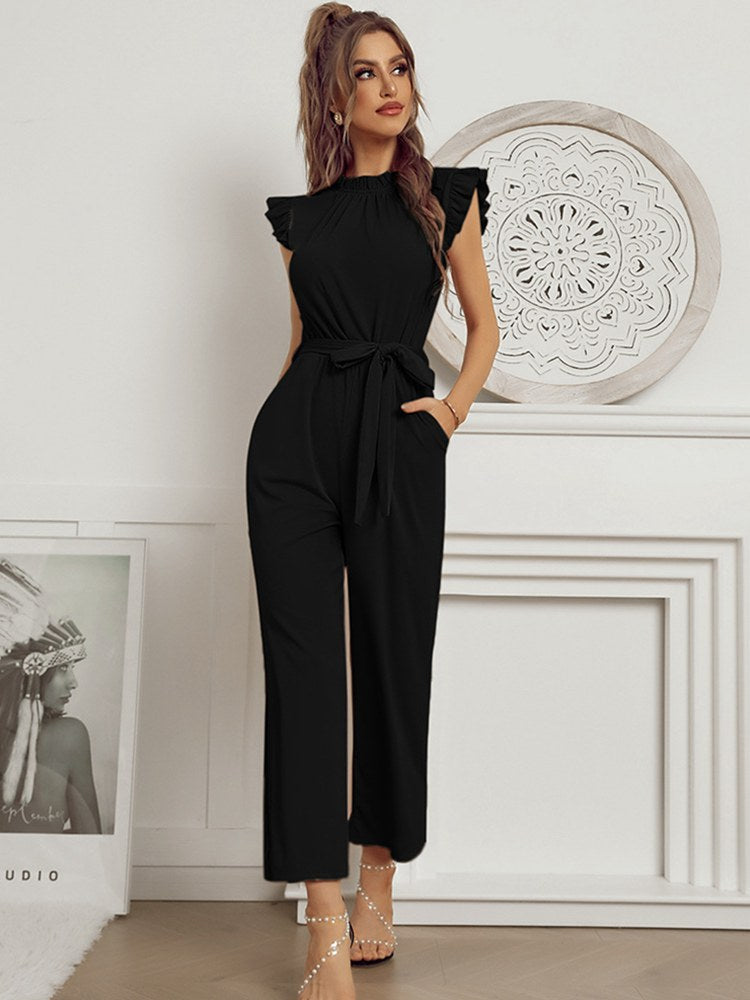 GR | Pink Ruffled Jumpsuit