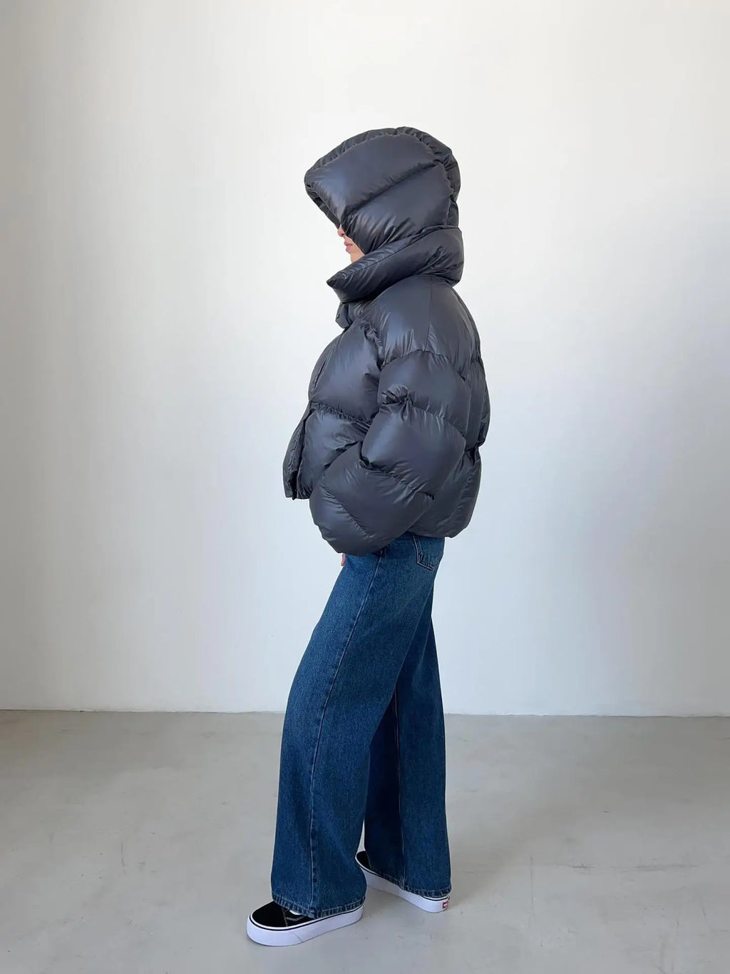 GR | Oversized puffer jacket