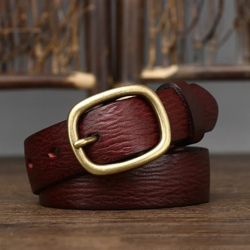 GR | Women's leather belt with a stylish look