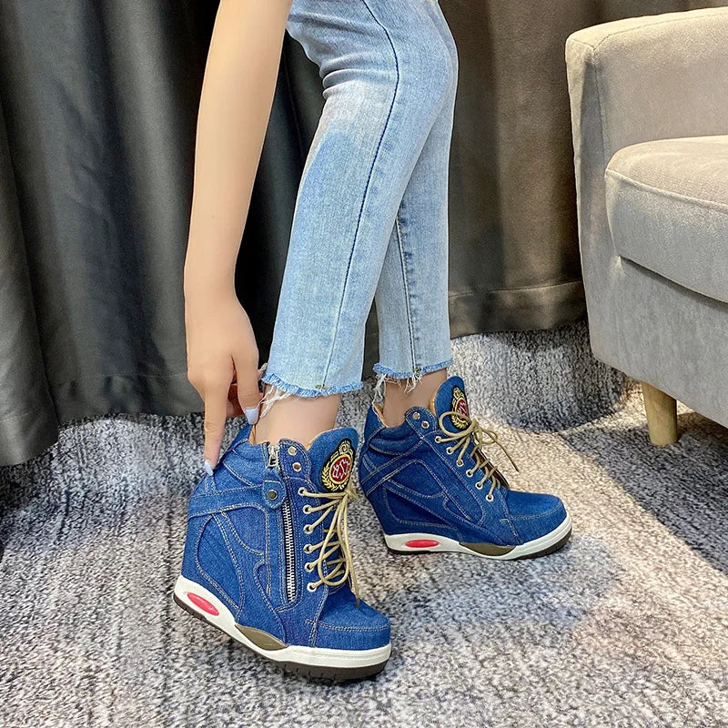 GR | No Hurry Wedge Sneakers