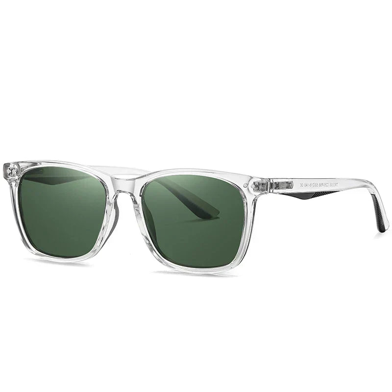 GR | Classic sunglasses with a transparent frame