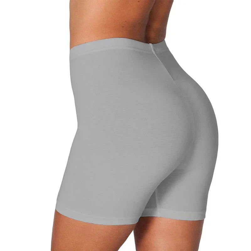 GR | High Waist Stretch Fit Fahrradshorts Atmungsaktive Slim Athleisure Unterteile