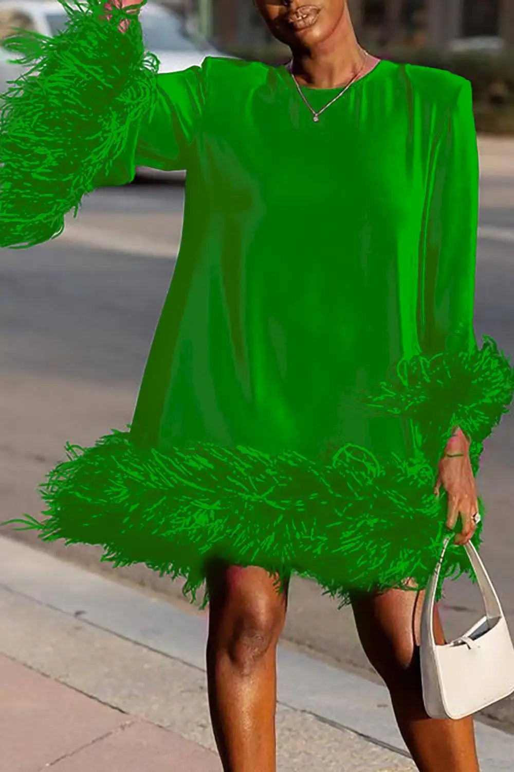 GR | Lebhafte Statement Kleid