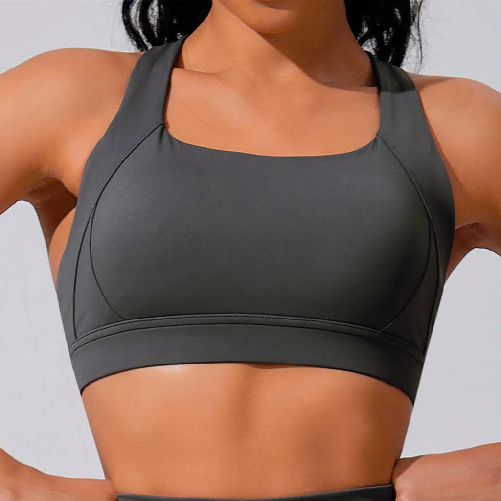 GR | Seamless High-waist Push-up Fitness Bra