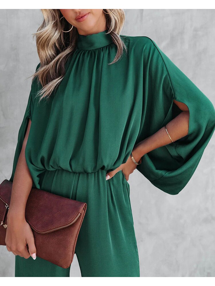 GR | Flowing Elegant Wide-Leg Jumpsuit