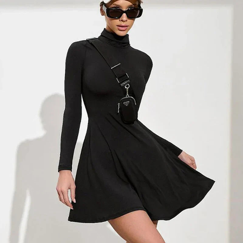 GR | Sexy Schwarze Kleider Für Damen Mode