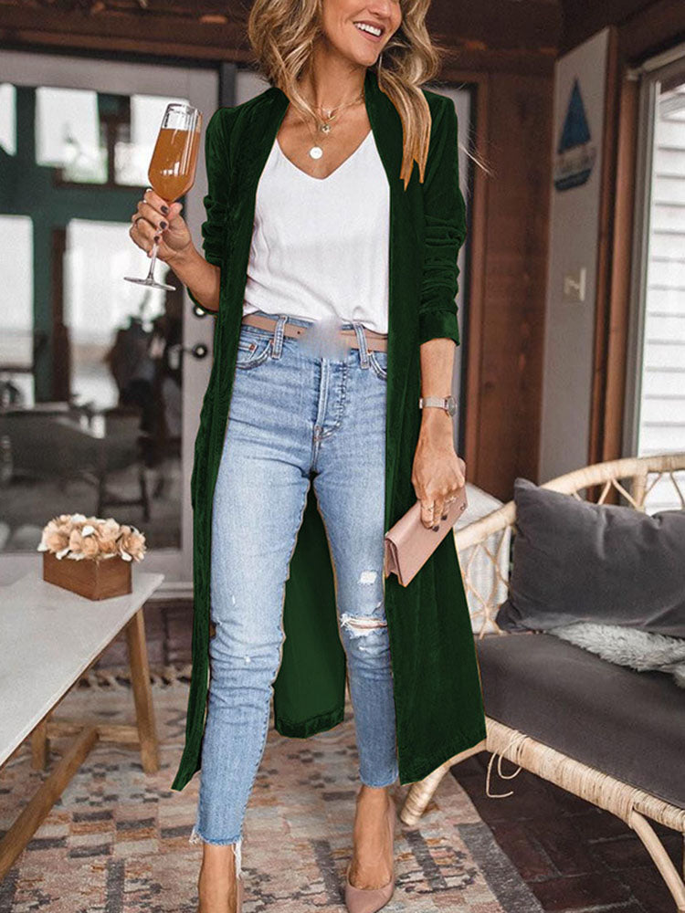 GR | Uplifting My Way Kimono Jacket in Velvet