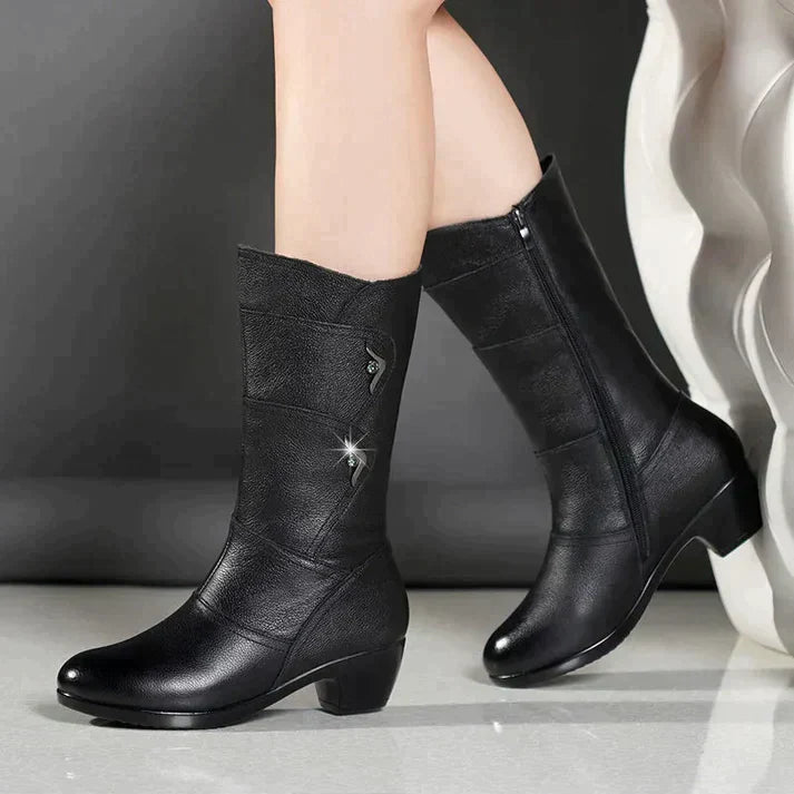 GR – Leather winter boots – Women 