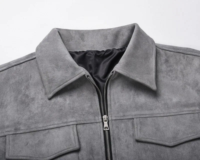 GR | Streetwear Jacket with Cotton Blend for Comfortable Style