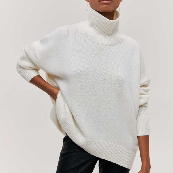 GR - Rollkragenpullover gestrickt