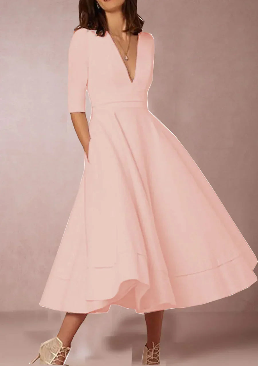 GR | Zeitloses Swingkleid Im Stil Der 60er