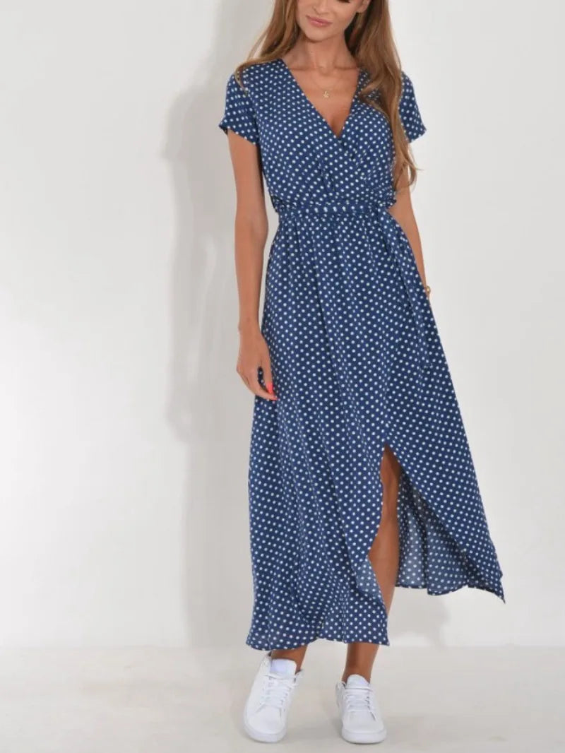 GR | Floral wrap dress