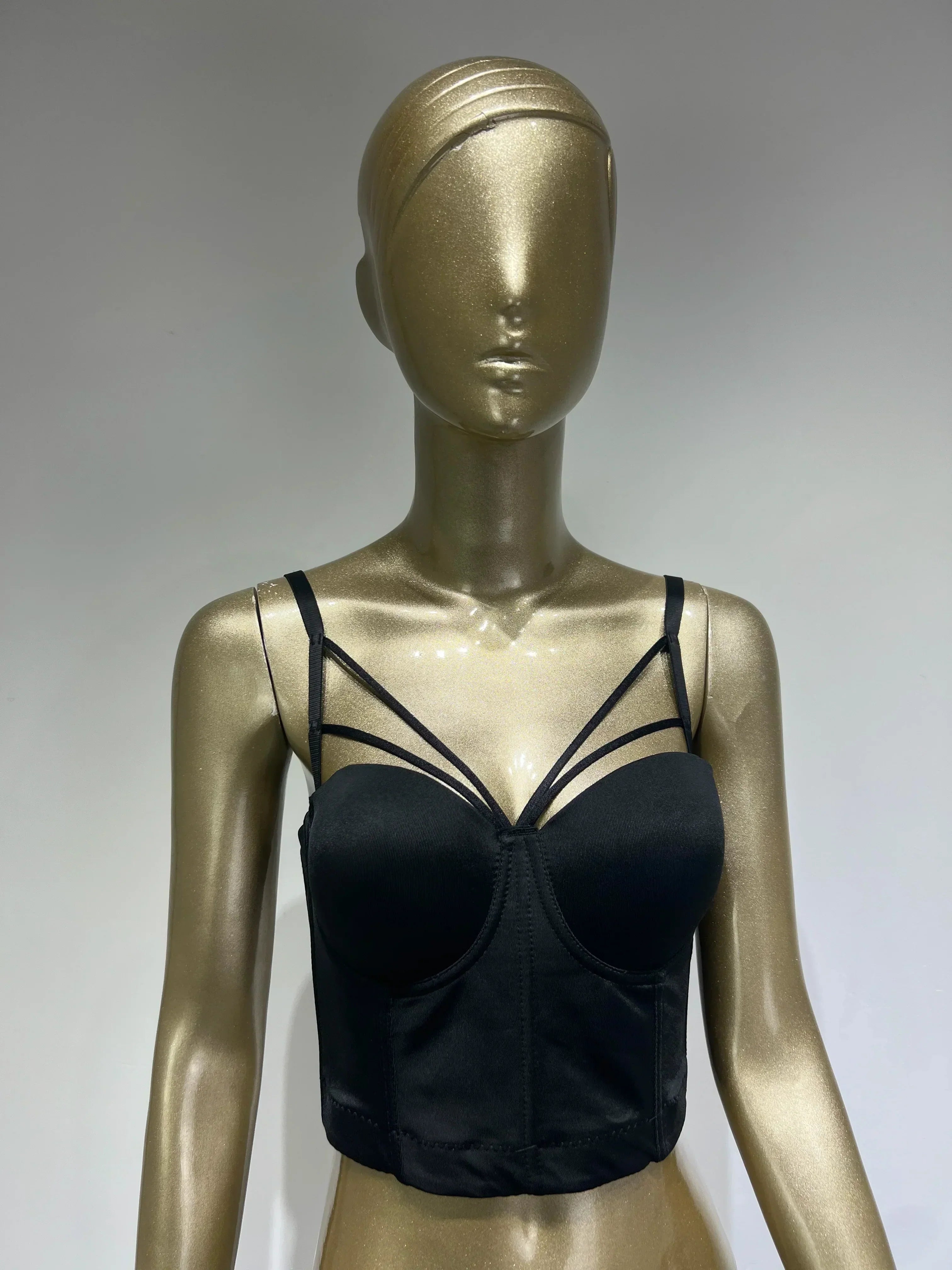 GR | 5 Colors Women's Sexy Designer Summer V-Neck Nude Black White Red Pink Cotton Camisole Tops Women's Camis Crop Tops