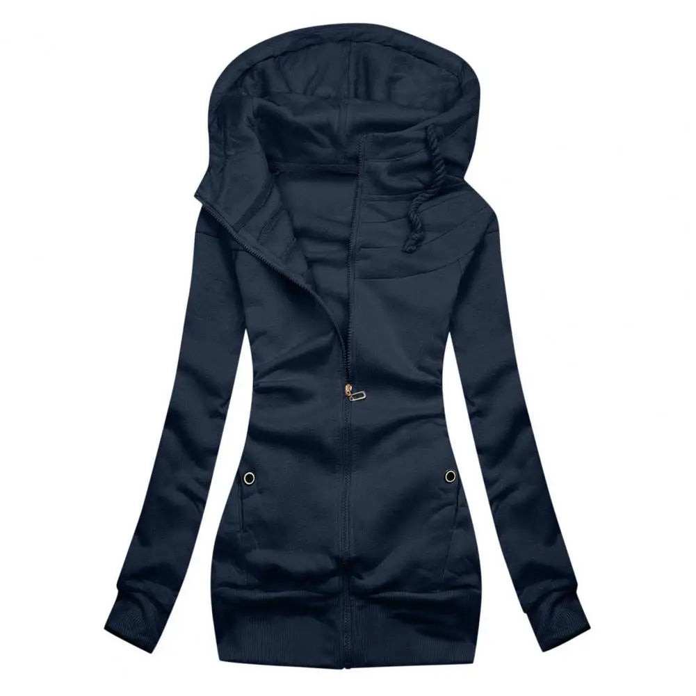 GR | Lässiger Slim Fit Sweatshirt mit Kapuzenpullover