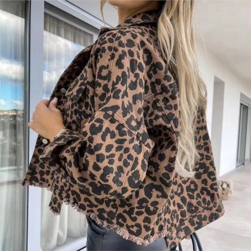 GR | Comfortable, chic leopard-print jacket