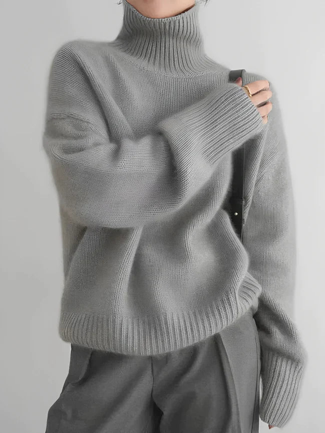 GR | Cashmere sweater with turtleneck