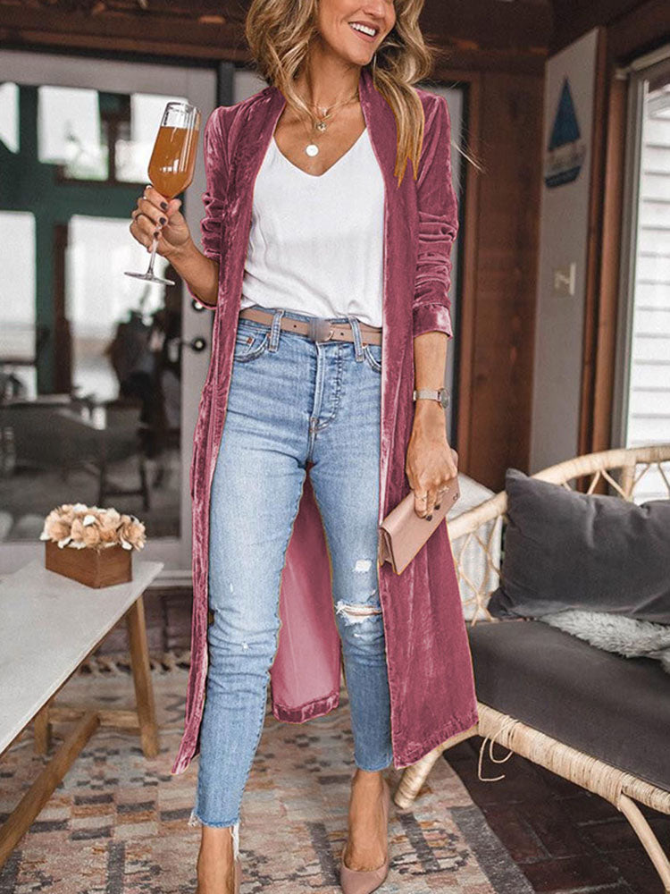 GR | Uplifting My Way Kimono Jacket in Velvet
